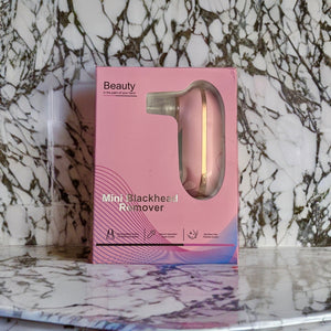 The Lux Glow Skin Care Mini Blackhead Remover is the perfect addition to your skin care beauty tool collection. It reaches deep into the pores with its vacuum-like suction to pull out dirt and bacteria on the top layers of the skin.  The kit includes a charging cable for the ultimate convenience. No batteries required.
