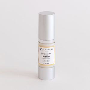 Maintain a hydrated, fresh look with the Brightening Face Serum featuring moisturizing and calming ingredients like Jojoba, Mallow, Primrose and other botanical extracts. This high-tech gel resurfaces appearance of dull, congested skin, gently lifting dead skin cells away by gently dissolving the glue that holds them to the surface. The results are the overall appearance of a tighter, clearer, smoother, and more even-toned complexion.